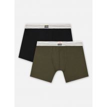 Kleding Levis Men Organic Co Sprtswr Label Boxer Brief 2P Khaki Zwart - Levi's Underwear - Beschikbaar in S