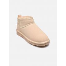 Boots en enkellaarsjes Short Winter boot in suede Beige - Colors of California - Beschikbaar in 39