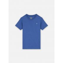 Kleding T-shirt col rond jersey de coton kids NPU Blauw - Polo Ralph Lauren - Beschikbaar in 6A