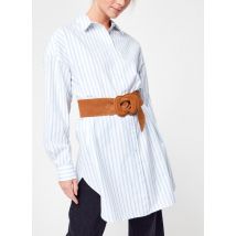 Bekleidung Slfami Ls Stripe Long Shirt W weiß - Selected Femme - Größe 44