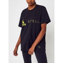 Kleding Asmc Logo Tee Zwart - adidas by Stella McCartney - Beschikbaar in S