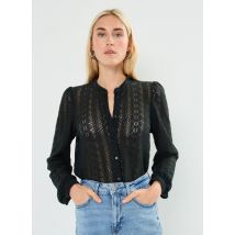 Kleding VICHIKKA LACE L/S SHIRT- NOOS Zwart - Vila - Beschikbaar in XL