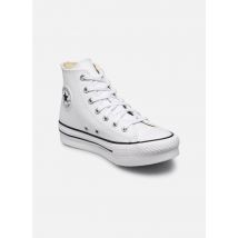 Converse Chuck Taylor All Star Eva Lift Leather Platform Hi Blanc - Baskets - Disponible en 27