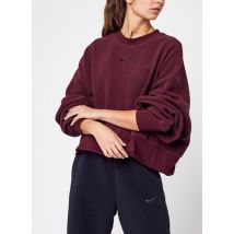 Kleding W Cropped Crew Sweatshirt Bordeaux - Nike - Beschikbaar in L