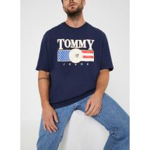 Ropa Tjm Skater Tj Luxe Usa Tee Azul - Tommy Jeans - Talla XL