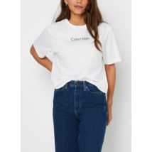 Calvin Klein T-shirt Blanc - Disponible en L