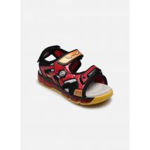 Geox J SANDALE ANDROID LIGHTS Rouge - Sandales et nu-pieds - Disponible en 26