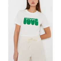 Kleding Yes Love T-Shirt Wit - Thinking Mu - Beschikbaar in XS