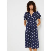 Kleding Robe midi - F12289 Blauw - FRNCH - Beschikbaar in S