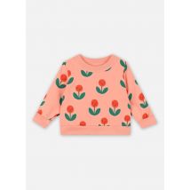 Ropa Peonies Baby Sweatshirt Naranja - Tinycottons - Talla 12M