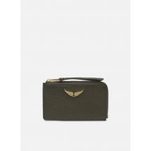 Petite Maroquinerie Zv Card Grained Leather Vert - Zadig & Voltaire - Disponible en T.U