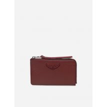 Petite Maroquinerie Zv Card Grained Leather Bordeaux - Zadig & Voltaire - Disponible en T.U