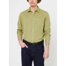 Ropa Slhregpastel-Linen Shirt Ls W Noos Verde - Selected Homme - Talla S