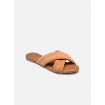 Sandales et nu-pieds Pcviola Suede Sandal Orange - Pieces - Disponible en 39