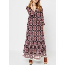 Bekleidung Robe Longue Imprimee BW30015 rosa - IKKS Women - Größe 36
