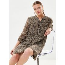 Kleding Robe Courte Imprimee BW30035 Bruin - IKKS Women - Beschikbaar in 44
