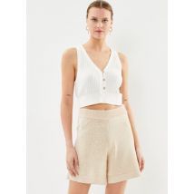 Bekleidung Slfalma Mw Knit Shorts beige - Selected Femme - Größe M