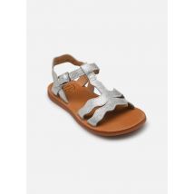 Sandales et nu-pieds Plagette Frizz Argent - Pom d Api - Disponible en 26