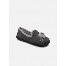 Pantoffels Slipper ergonomique EVERYWEAR – jersey – chat fantaisie Grijs - Isotoner - Beschikbaar in 37