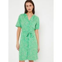 Ropa Objema Elise S/S Shirt Dress Noos Verde - OBJECT - Talla 36