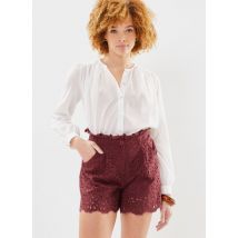 Bekleidung Demano Embroidered Shorts weinrot - Essentiel Antwerp - Größe 40