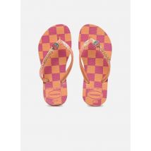 Zehensandalen Kids Slim Glitter Trendy orange - Havaianas - Größe 31 - 32