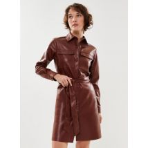 La Fée Maraboutée Robe midi Marron - Disponible en 40