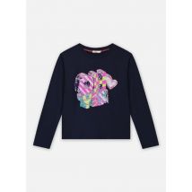 Vêtements Tee-Shirt Manches Longues U15C02 Bleu - Billieblush - Disponible en 5A