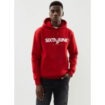 Sixth June Sweatshirt hoodie Rosso - Disponibile in M
