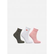 Sokken en panty's Lot de 3 paires chaussettes femme écriture Multicolor - Sarenza Wear - Beschikbaar in 39 - 41