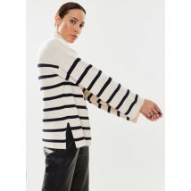 Kleding BYMILO LOOSE JUMPER - Wit - B-Young - Beschikbaar in XS