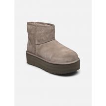 UGG W CLASSIC MINI PLATFORM Gris - Bottines et boots - Disponible en 41