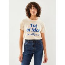 Bekleidung “Toi Et Moi” Tee weiß - The Tiny Big Sister - Größe 40
