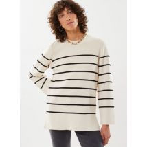 Kleding Slfliva Ls Long Knit O-Neck Noos Beige - Selected Femme - Beschikbaar in S