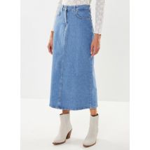 Ropa Slferin Hw Long Flar Mid Blu Denim Skirt Azul - Selected Femme - Talla 36