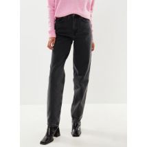 Bekleidung Slfkaren Hw Straight Black Wash Jeans schwarz - Selected Femme - Größe 32 X 32