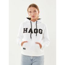 Hagg Sweatshirt hoodie Bianco - Disponibile in L