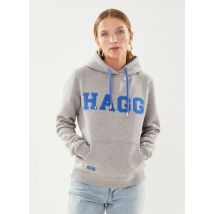 Bekleidung HOODIE F blau - Hagg - Größe M