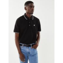 Bekleidung Flatback Pique Tipped Polo Shirt blau - Lyle & Scott - Größe L
