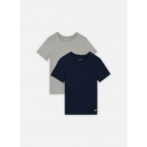 Kleding Levi's Short Sleeve Crewneck T-Shirt 2-Pack Blauw - Levi's Kids - Beschikbaar in 12A