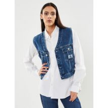 Kleding Denim Vest Blauw - Calvin Klein Jeans - Beschikbaar in XL