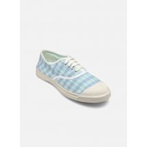 Bensimon LACETS SUMMER CHECKS Bleu - Baskets - Disponible en 40