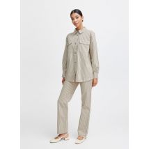 Vêtements Bylimo Shirt Jacket - Blanc - B-Young - Disponible en 42