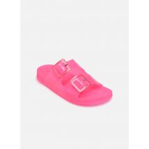 Mules et sabots Jelly sandal 2 buckles Rose - Colors of California - Disponible en 36