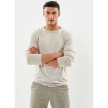 Kleding Slhrome Ls Knit Crew neck Noos Beige - Selected Homme - Beschikbaar in L