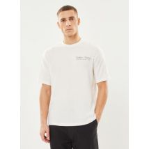 Vêtements Slhloosegib Print SS O-Neck Tee Blanc - Selected Homme - Disponible en XS