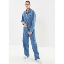 Bekleidung Slfmarley Ls Mid Blue Denim Jumpsuit blau - Selected Femme - Größe 36