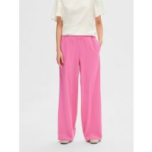 Bekleidung Slftinni-Relaxed Mw Wide Pant N Noos rosa - Selected Femme - Größe 36