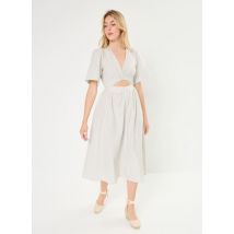 Selected Femme Robe midi Blanc - Disponible en 38