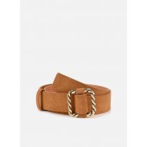 Gürtel Awian Suede Jeans Belt braun - Pieces - Größe 95